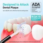COSLUS ADA Accepted C20 Water Dental Flosser Teeth Pick, 300ML Larger Tank Black Professional Set