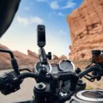 Insta360 X4 Motorcycle Bundle- 8K Waterproof 360 Action Camera with 1/2"" 48MP Sensors, 5.7K 360 HDR Video, |Includes Motorcycle Bundle, Selfie Stick, Lens Guard and Lens Cap (128GB), Black