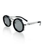 Hand Made Nd-400 9 Gears Round Polarized Adjustable Dimming Men Sunglasses women Filter Diving Fishing Sunglasses78 C2 49 Millimeters