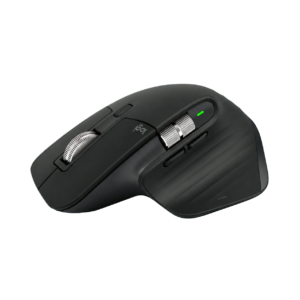 Logitech MX Master 3S mouse on a transparent background