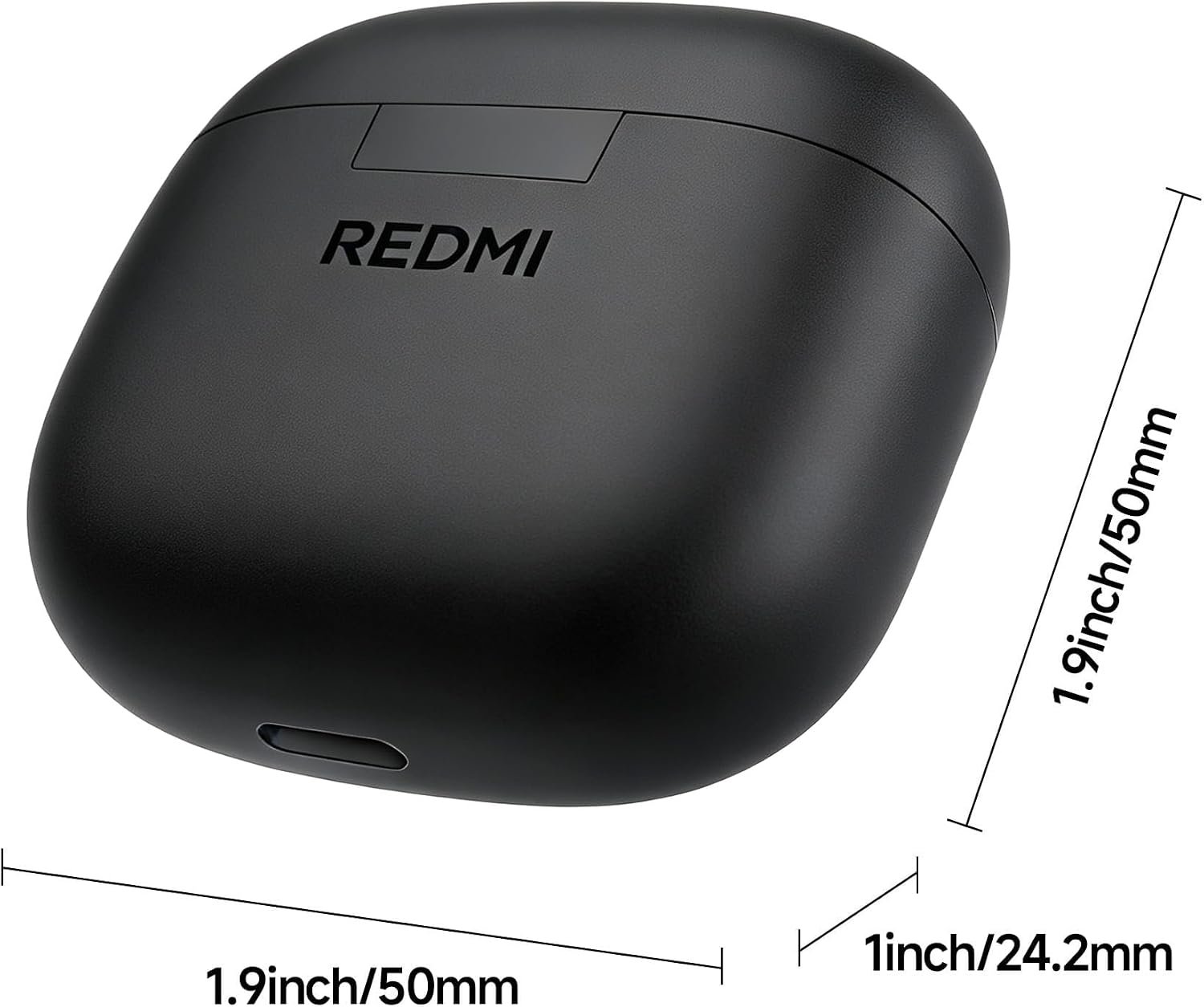 Redmi Buds 8 Active, Wireless Earphones with Semi-in-Ear Design, 14.2mm Titanium Diaphragm Drivers, Bluetooth 5.4, 37H Long Battery Life, Dual Mic AI Noise Cancellation, Google Fast Pair, Black Buds 8 Active Black