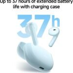 Redmi Buds 8 Active, Wireless Earphones with Semi-in-Ear Design, 14.2mm Titanium Diaphragm Drivers, Bluetooth 5.4, 37H Long Battery Life, Dual Mic AI Noise Cancellation, Google Fast Pair, Black Buds 8 Active Black
