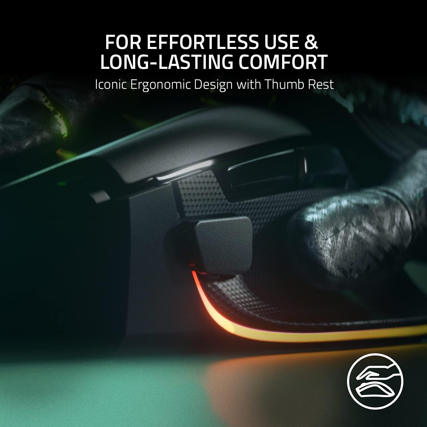 Razer Basilisk V3 - Ergonomic Wired Gaming Mouse for Gaming Black Basilisk V3 Standard