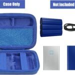 Aenllosi Hard Case for Samsung T9/T7 Touch/T7 Shield SSD, Blue