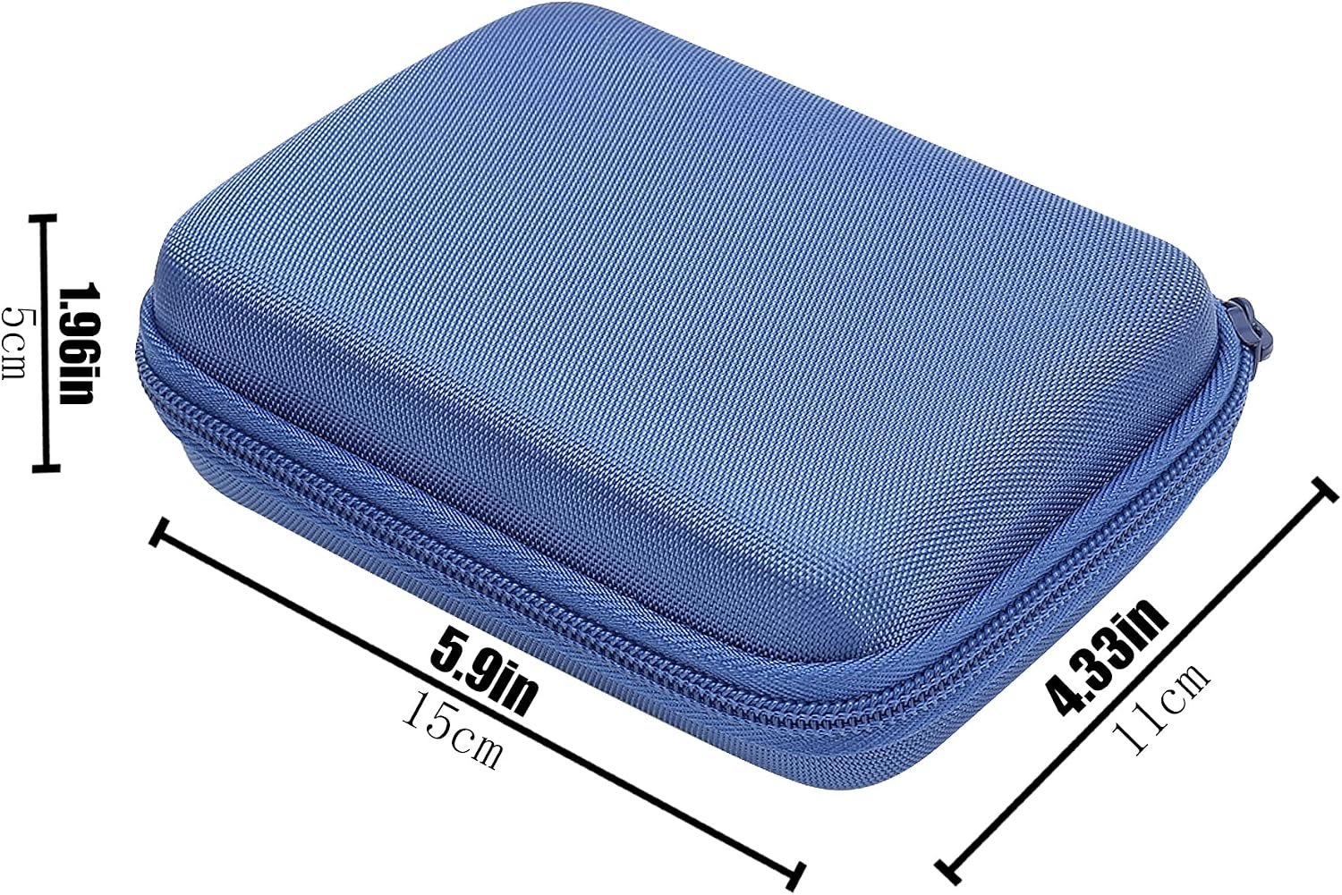 Aenllosi Hard Case for Samsung T9/T7 Touch/T7 Shield SSD, Blue